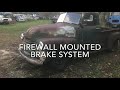 1947-1954 Chevy Truck Firewall Mounted Brake System