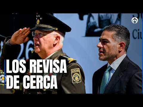 Harfuch arrives in Sinaloa to oversee the 20,000 personnel inspecting the state