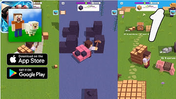 CubeCraft Gameplay Walkthrough Part 1 (Android, IOS)
