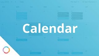 Outfield Web and Mobile Sales App - Calendar screenshot 1