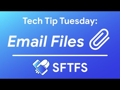 Tech Tip: How to Attach a Word File to an Email