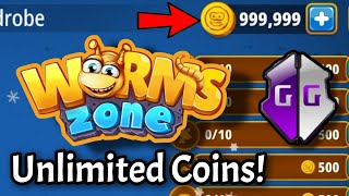 Worms Zone With GameGuardian! (Unlimited Coins!) screenshot 2
