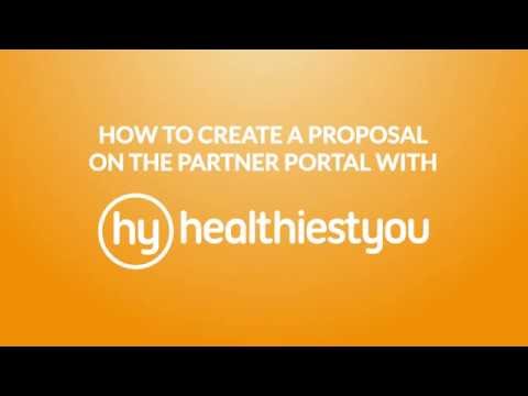 HealthiestYou Partner Portal: Proposals