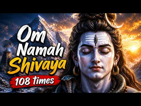 Om Namah Shivay Chant 108 Times | Spiritual Growth & Devotion | Powerful Shiva Mantra | Mahadev