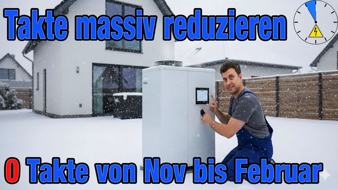 Wärmepumpe: Takten massiv reduzieren – 5 effektive Tipps