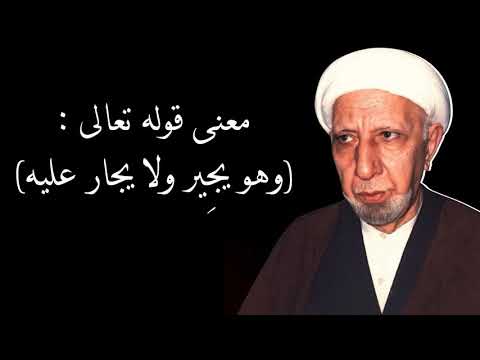 معنى قوله تعالى وهو يج ير ولا يجار عليه