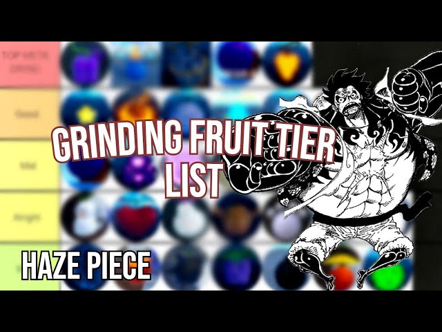 I make tierlist on fruits overall, Grinding, pvp, trade, travel