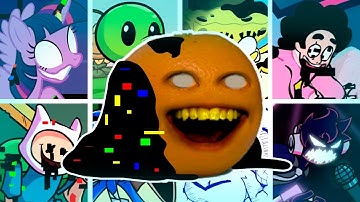 SLICED but Every Turn a Different Character Sings🎙 (FNF Sliced but Everyone Sings It)