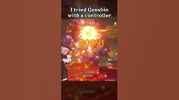 I TRIED GENSHIN WITH A CONTROLLER