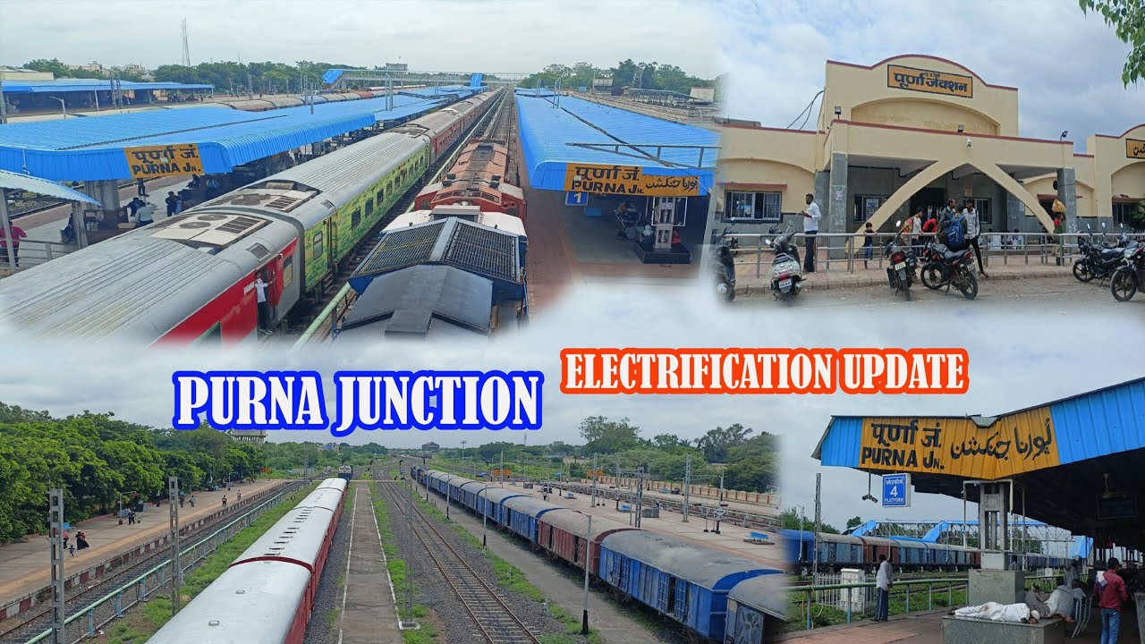 PURNA JN ELECTRIFICATION UPDATE || Poles erection Completed
