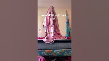 How android user wake up vs how iPhone users wake up🤣😂