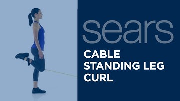 Cable Standing Leg Curl