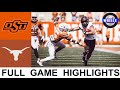 #12 Oklahoma State vs #25 Texas Highlights | College Football Week 7 | 2021 College Football