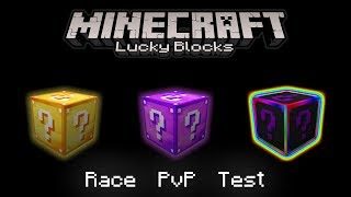 Minecraft Vanilla Lucky Blocks Trailer | (map download in description)