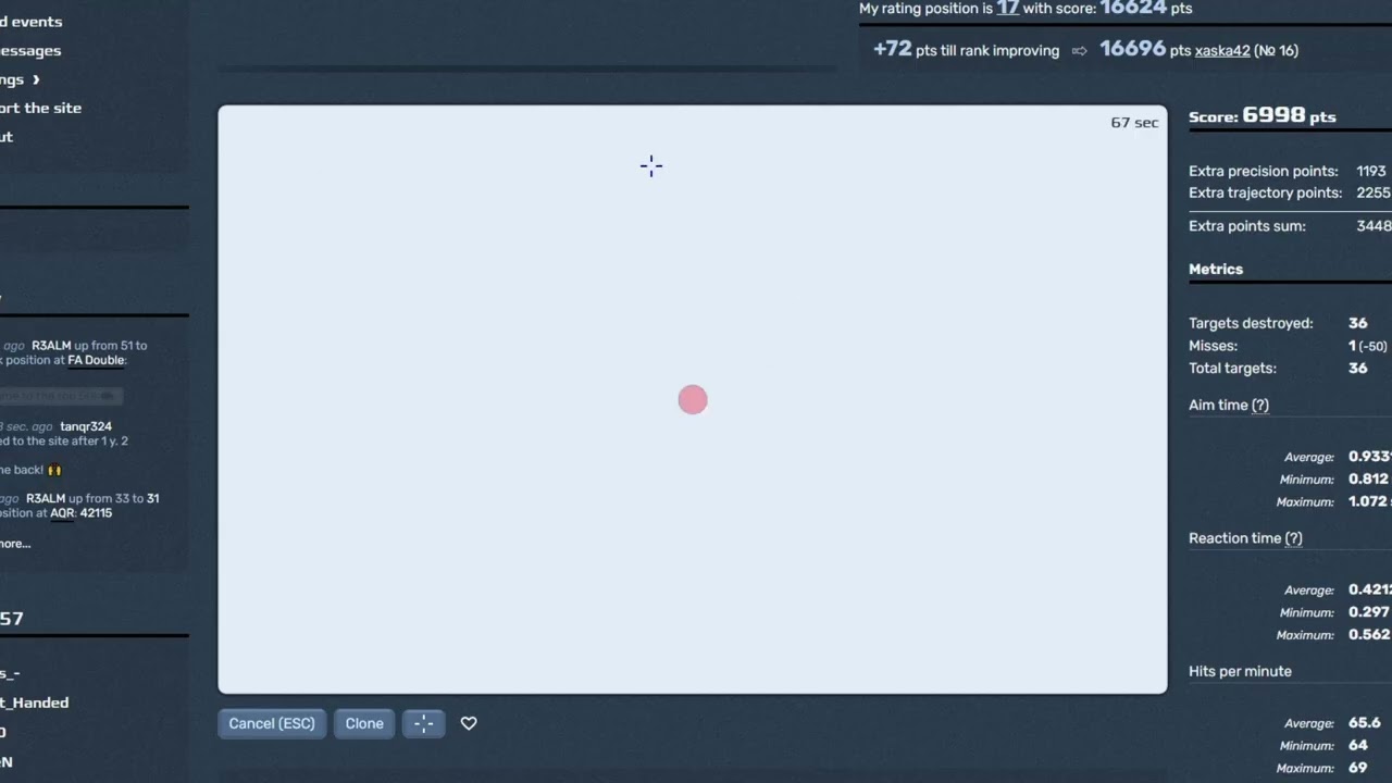 Aim400KG Accurate Quickness Top 8 - 17500 - R3ALM