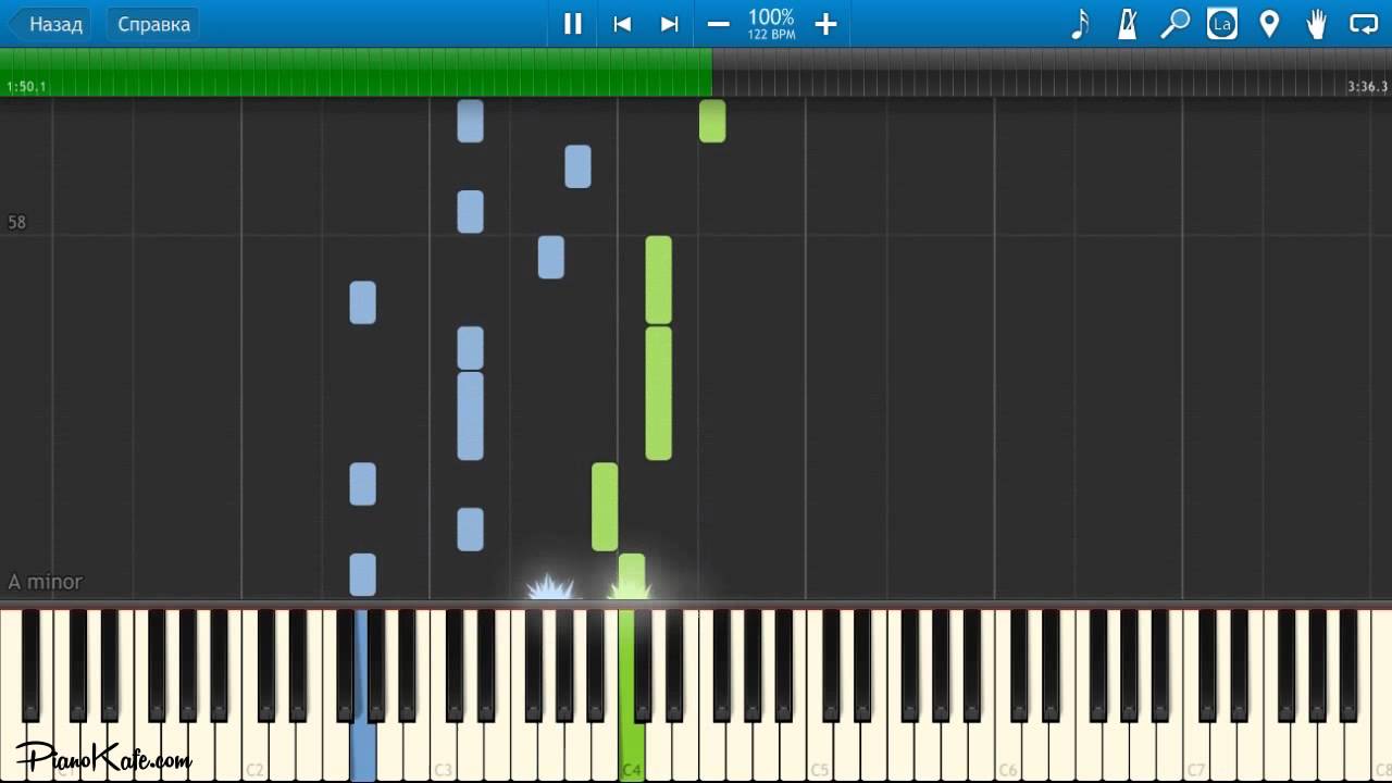 Serebro – Перепутала НОТЫ & MIDI | КАРАОКЕ | PIANO COVER