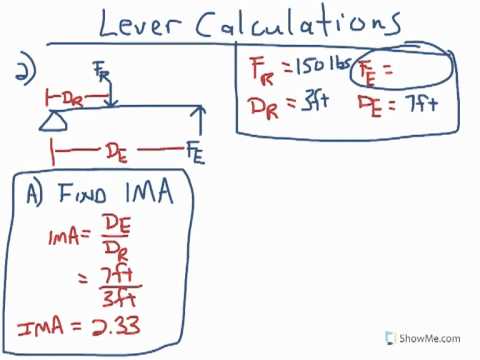 Poe Second Class Lever Calculation Youtube Poe Second Class Lever Calculation Youtube