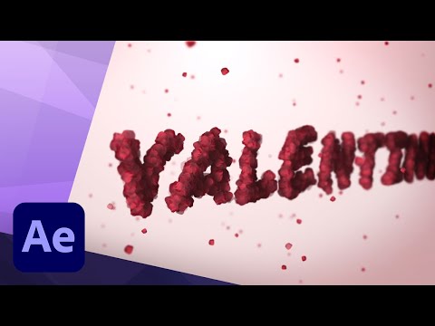 How To Create a Valentine Love Intro in After Effects