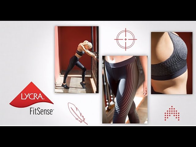 LYCRA® FitSense™ Technology Adds Lightweight and Targeted Support