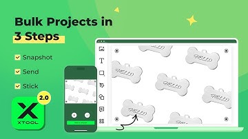 xTool Creative Space V2.0 Tutorial | Bulk Projects with Snapshot Preview