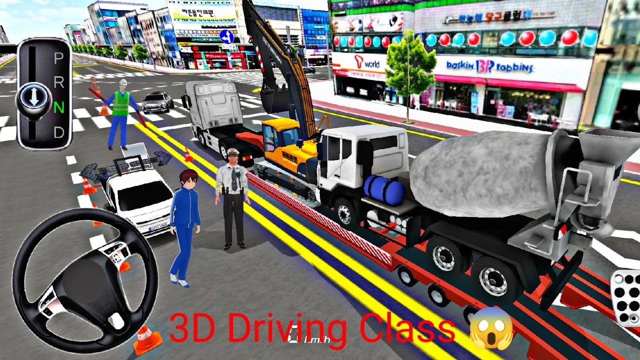 “🚗New Hyundai Xcient Truck Parking Challenge! 😳🚚| Transport to Repairs | 3D Driving Class🔥