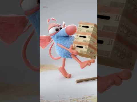 Rattic Mini   The Mop #shorts #cartoons #rattic #ratticmini #ratticminicartoon #kidscartoon