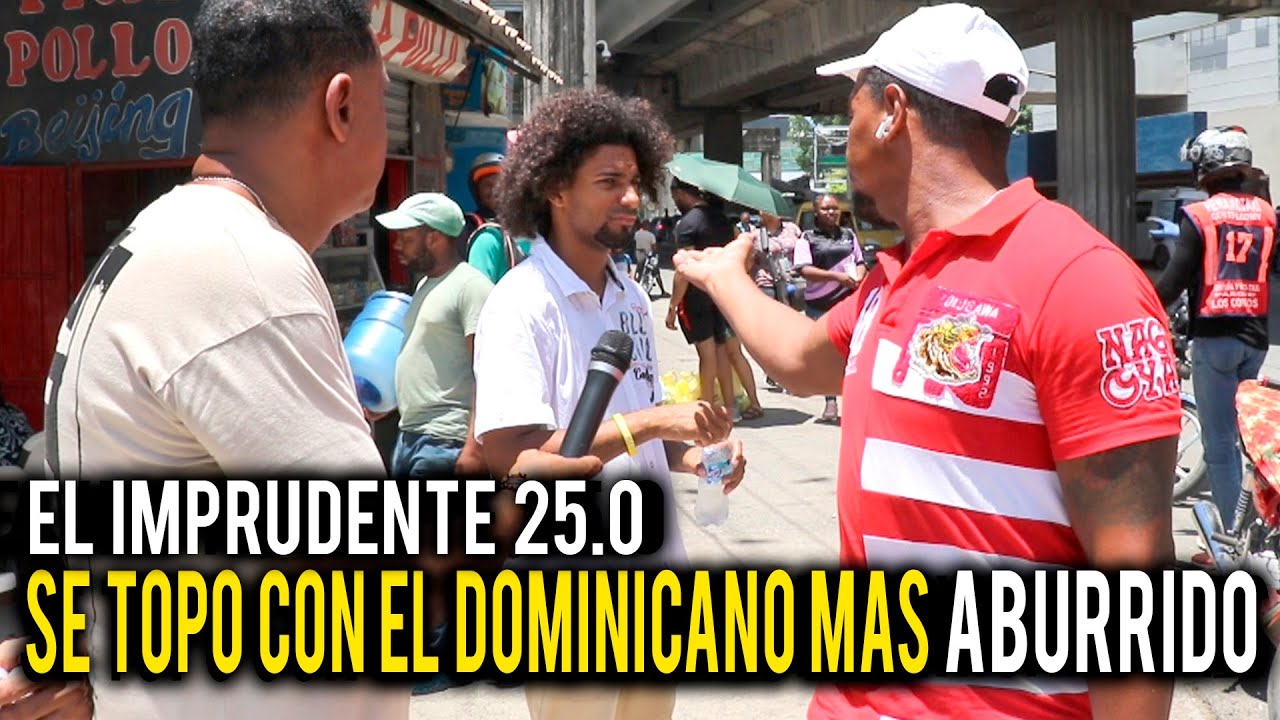 EL IMPRUDENTE 25.0  SE TOPO CON EL TIPO MAS ABURRIDO