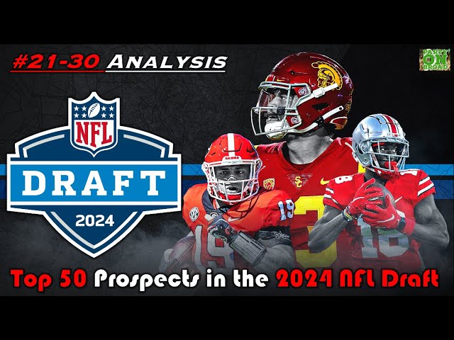 Top 50 prospects for the 2024 NFL draft for the beginning of fall