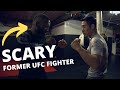 Sparring SCARY UFC Vet + BREAKDOWN (John DOOMSDAY Howard)