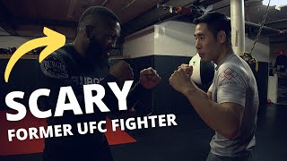 Sparring SCARY UFC Vet + BREAKDOWN (John DOOMSDAY Howard)