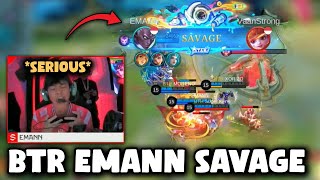 WOW!😮 EMANN GOT THE FIRST SAVAGE IN MPL ID SEASON 13...