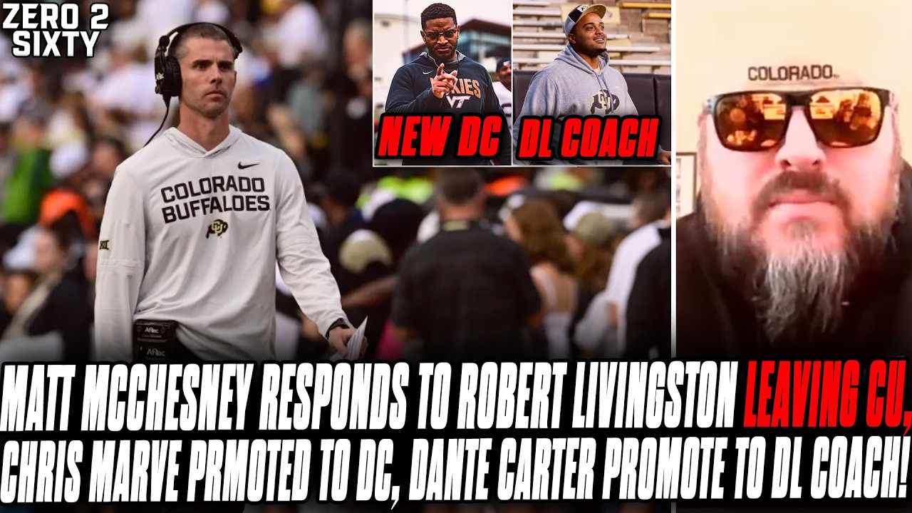 Matt McChesney RESPONDS To Robert Livingston LEAVING CU, Chris Marve Promoted To DC!
