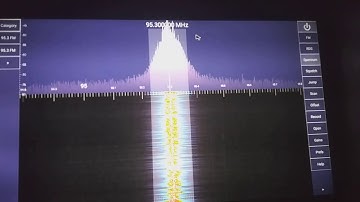 43" Phillips Android TV  with RTL SDR setup .