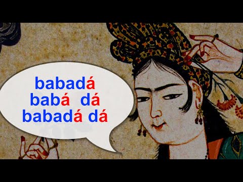 Турецкий с нуля. Ударение: babadá, babá dá, babadá dá. Разница? Урок 13