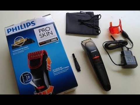 philips trimmer charging time