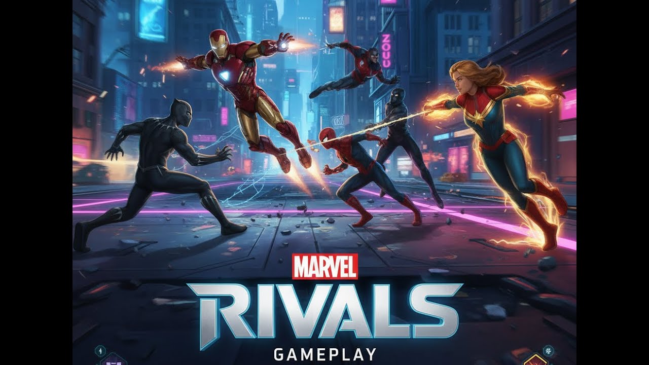 MARVEL RIVALS Gameplay BRUTAL: ¡Así se Ve la Pelea de Héroes!