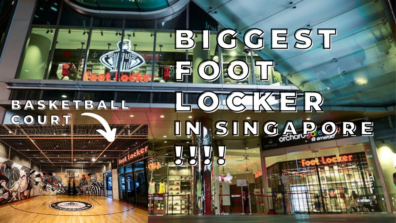 BIGGEST FOOT LOCKER SINGAPORE YouTube