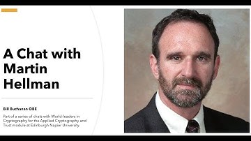 World-leaders in Cryptography:  Martin Hellman