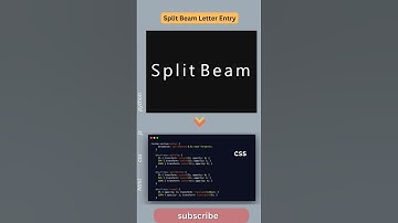 Transform Your Text with This Glowing Split Effect! ✨