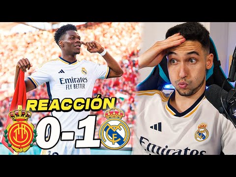 REACCIONES DE UN HINCHA Mallorca vs Real Madrid 0-1 *QUE SUFRIMIENTO*