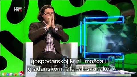 David Engels, Le déclin/Auf dem Weg ins Imperium, Interview avec Vlatka Kolarovic, HRT, 15.12.2014