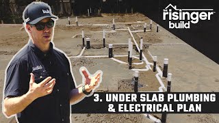The Risinger Build: Episode 3 - Under Slab Plumbing & Electrical Plan