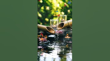 Stress Relief🌿Tranquil Piano & Water Sounds💧Relaxing Music - Calming Music - Sleep Music, Meditation