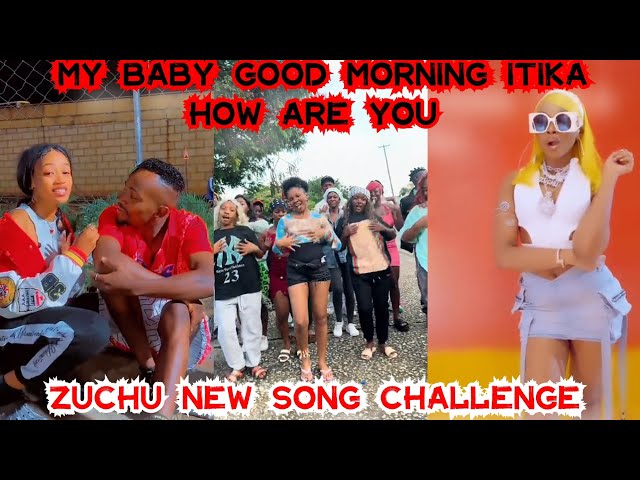 my baby good morning itika how are you 😘/ BamBam Challenge Dvoice ft Zuchu/ Zuchu new song #zuchu class=