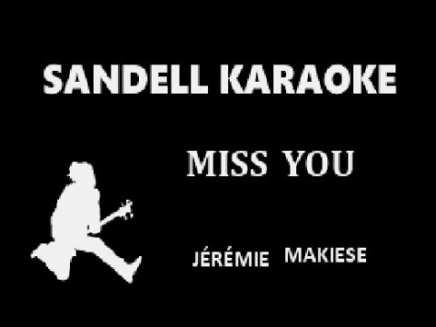 Jeremie Makiese - Miss You -  [Karaoke]