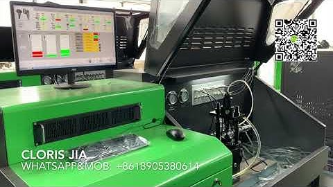 NEW SYSTEM! CR3000A-708 common rail test bench - EUI EUP CAMBOX testing