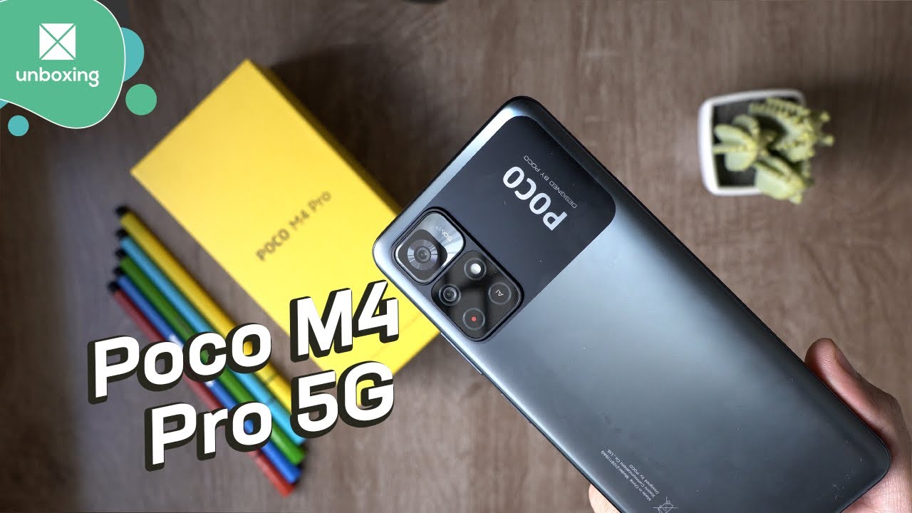 Xiaomi POCO M4 Pro  Unboxing en español 