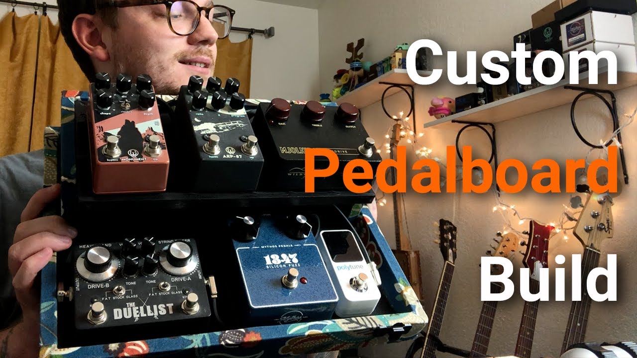 How I Built My Custom Pedalboard - YouTube