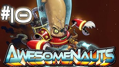 SQUID BOSS! - AWESOMENAUTS - PART 10 With Blitzwinger & Gamer (HD Gameplay)