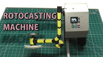 DIY Rotational casting machine